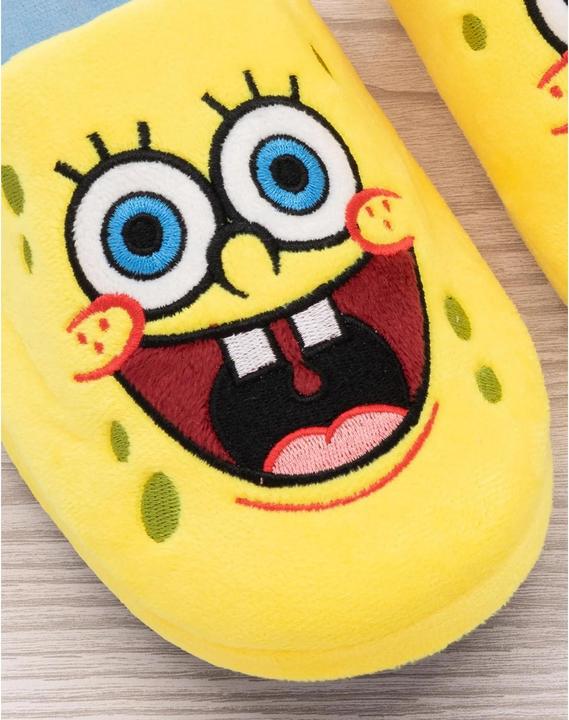 Immagine prodotto Spongebob Squarepants Pantofole unisex per adulti a contrasto (45.5)