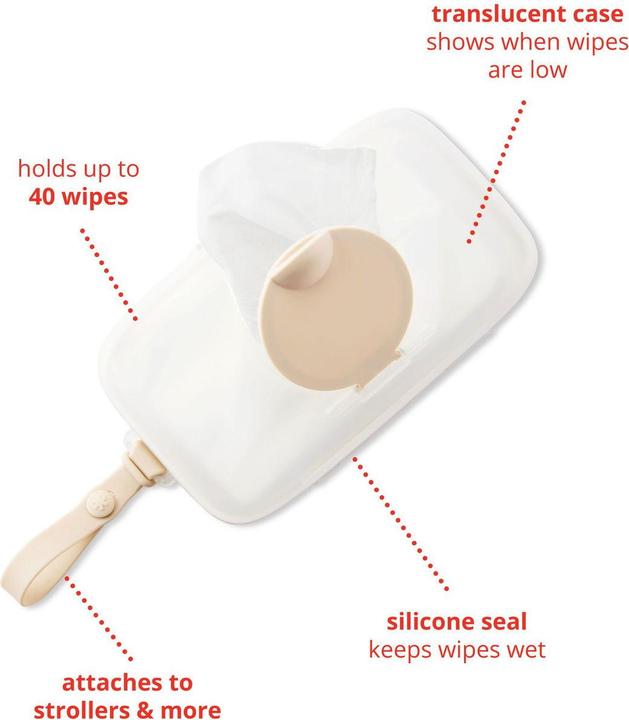 Produktbild Skiphop Grab & Go Feuchttuchbehälter beige