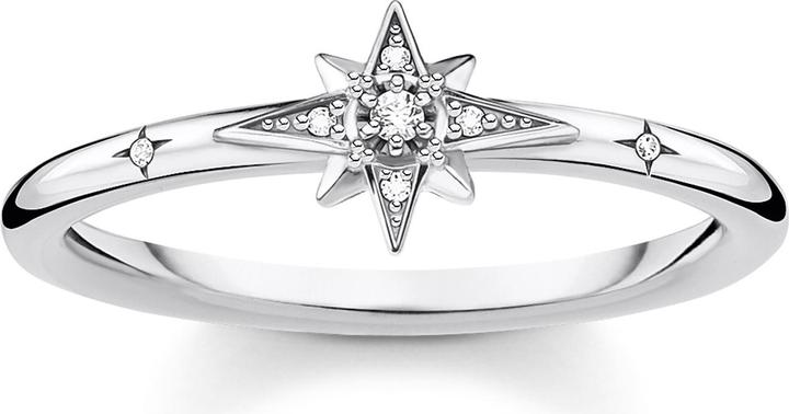 Immagine prodotto Thomas Sabo Anello stella con pietre argento (58, 925 Argento)