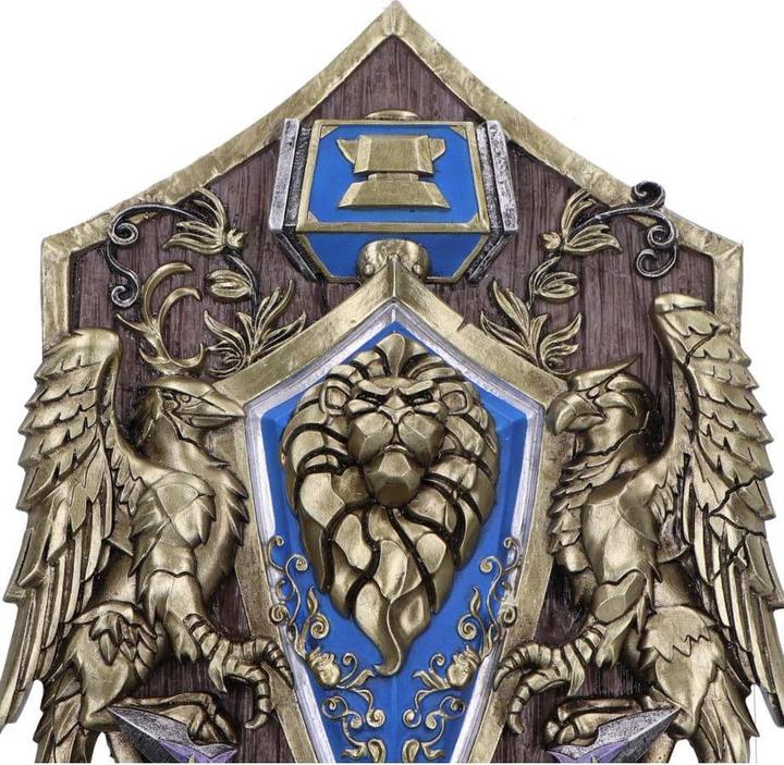 Actual product image Nemesis Now World of Warcraft wall decoration Alliance 30 cm (30 cm)