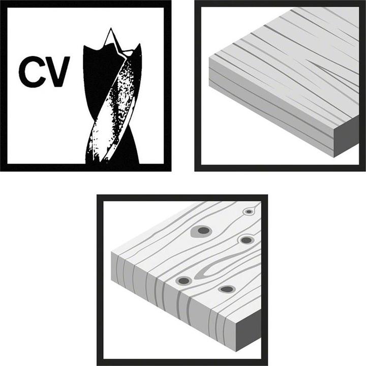 Produktbild Bosch Professional Zubehör Holzspiralbohrer Standard, 4 x 43 x 75 mm, d 4 mm (4 mm)