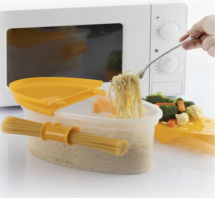 Actual product image InnovaGoods 4-in-1 pasta cooker for the microwave
