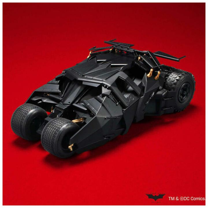 Actual product image Banpresto Model Kit Batman Begins Batmobile 1/35