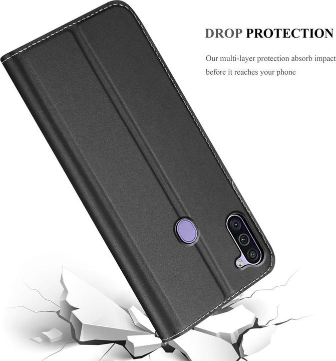 Actual product image Cadorabo Book Classy Style Cover (Samsung Galaxy M11, Samsung Galaxy A11)