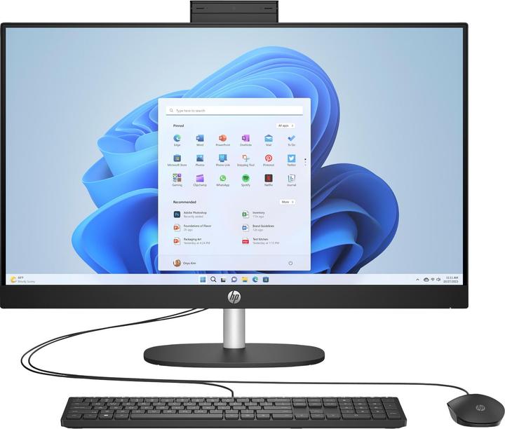 HP AIO 27-cr0002nc/27"" IPS FHD AG/Core i3-1315U/16GB/1TB SSD/Intel Graphics/4xUSB/1xHDMI/RJ45/WI (Intel Core i3-1315U, 16 GB, 1000 GB, Intel UHD Graphics)