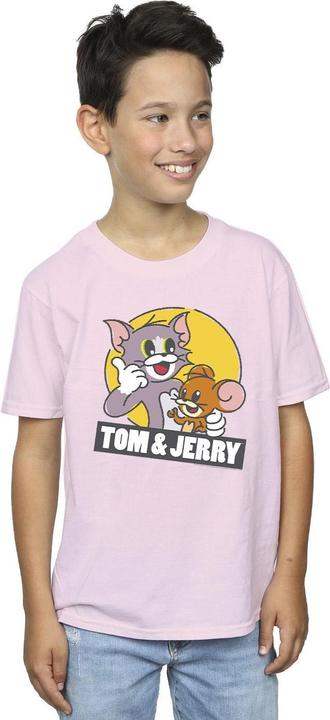 Immagine prodotto Tom & Jerry Sketch Logo Maglietta Ragazzi (140, 146)
