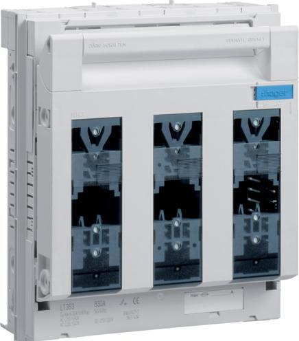 Hager HAG LT353 isolatore NH3 3x630A SS 60mm M10 630A 50/60Hz 3p