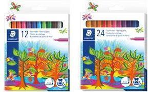 Image du produit Staedtler Feutre de coloriage Noris Club, étui carton de 24 mines Épaisseur des mines : 1,0 mm, rond (En couleur d'écriture, 24 x)