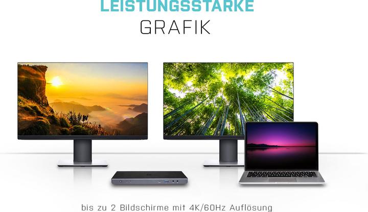 Actual product image i-tec Dual Display (USB-C, 1 ports)