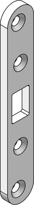 Productafbeelding OK-Line Deadbolt vlakke sluitplaten (Opvallende plaat)