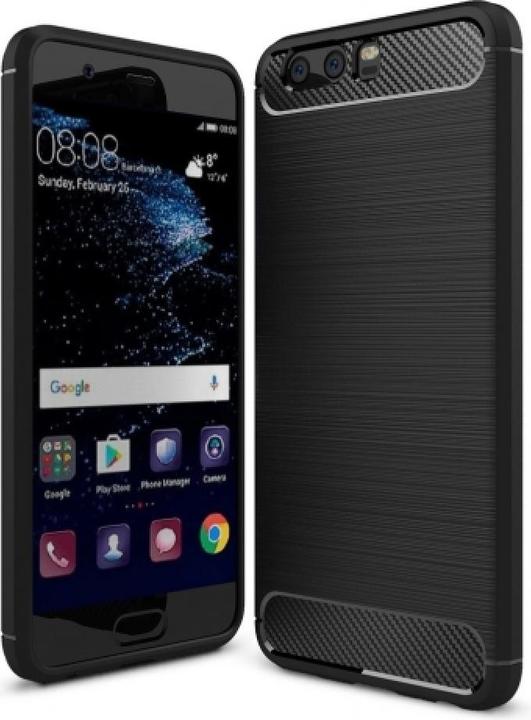 Produktbild Screenguard Huawei P10 Plus Hülle Carbon Brushed Soft TPU (Huawei P10 Plus)