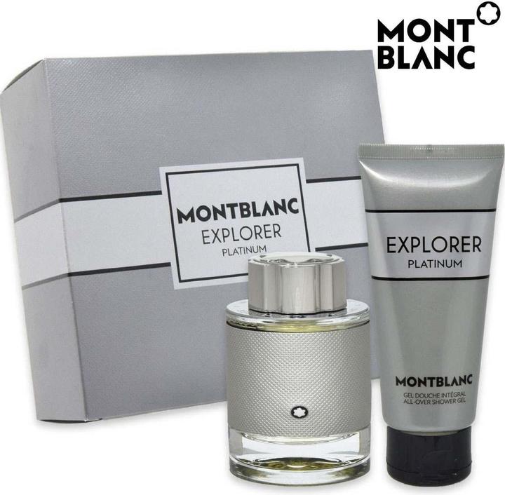 Montblanc Set regalo Explorer Platinum EDP (Set profumo)