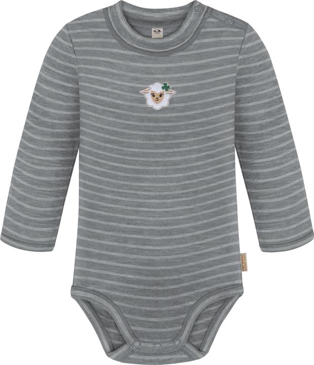 Normani 2er Pack Baby Merino Langarmbody „Tuai" - 9401