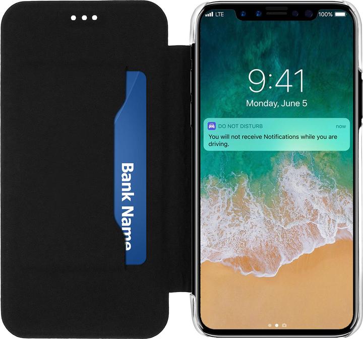 Immagine prodotto Akashi Flip-Schutzhülle Brieftasche mit Kartenfach iPhone X – – Paris mon Amour (Apple iPhone X)