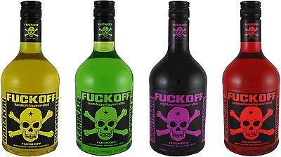 Actual product image Krugmann FUCK OFF Mix Pack 4 Shot Variants / % Germany (1 x 33 cl)