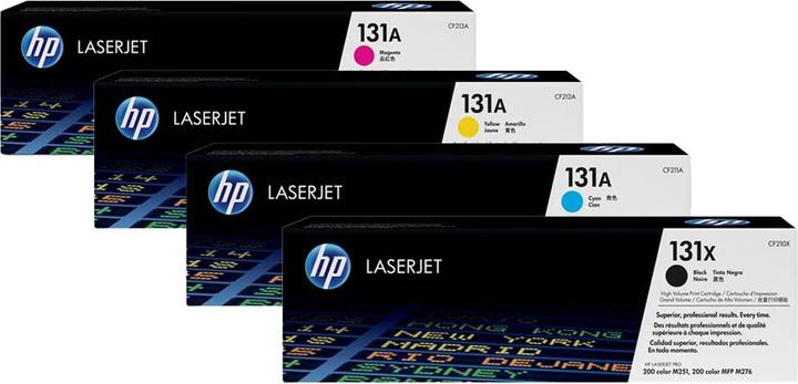Immagine prodotto HP Set originale CF210X / 131X con tutti e quattro i colori (M, C, FC, Y)