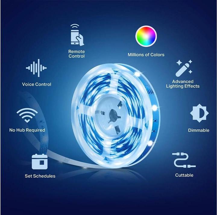 Produktbild TP-Link Tapo L900-5 (Mehrfarbig, 500 cm, Indoor)
