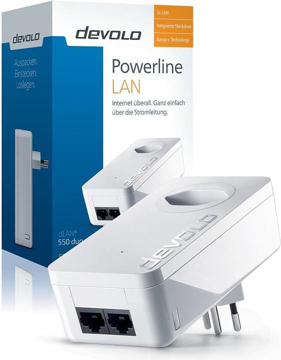 Devolo dLAN 550 duo+ estensione (500 Mbit/s)