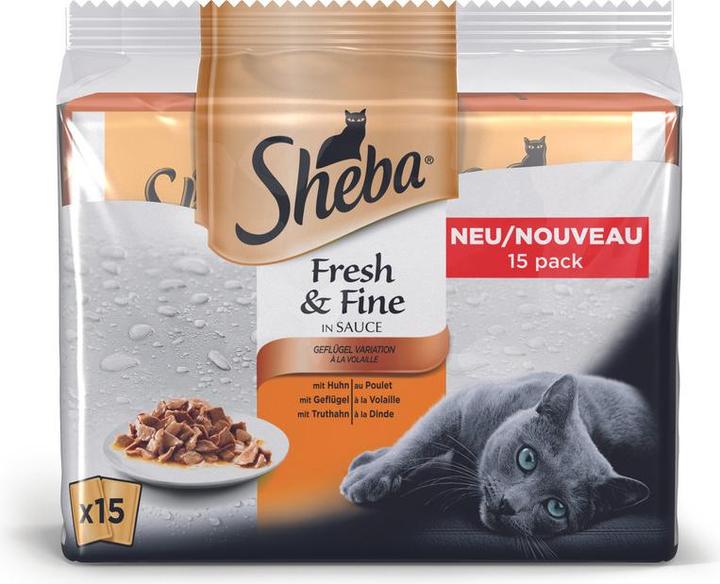 Actual product image Sheba Fresh & Fine Sauce (Senior, 15 pcs., 750 g)