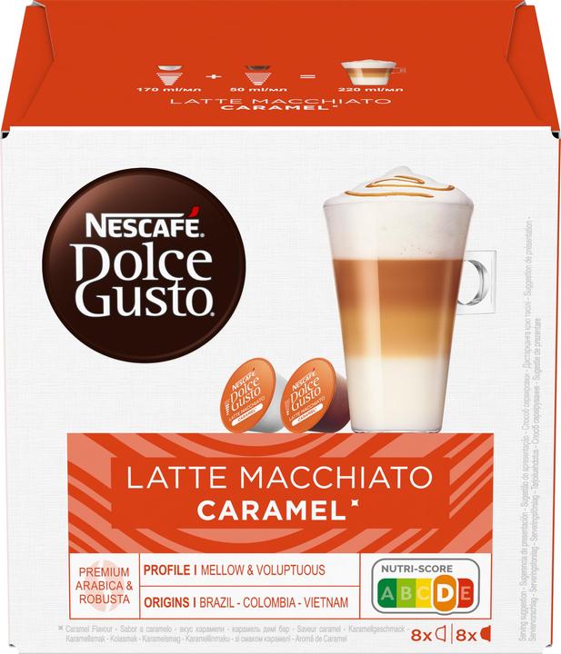 Produktbild Nescafé Dolce Gusto Latte Macchiato Caramel (16 x Port.)