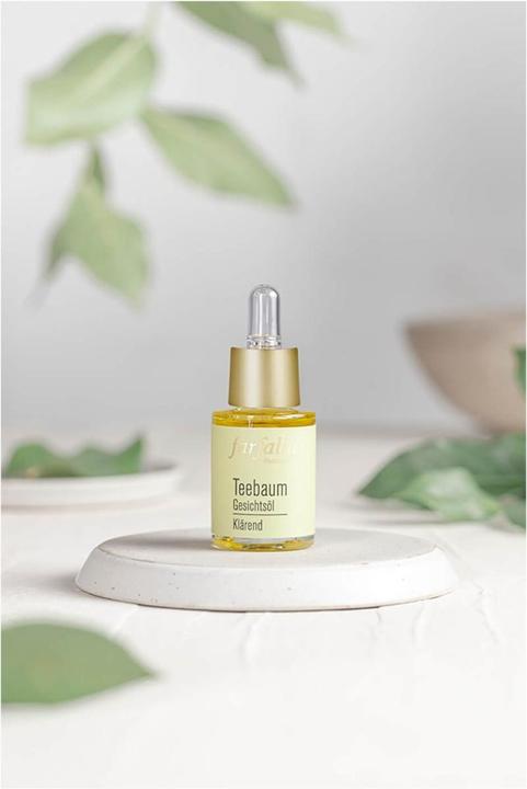 Produktbild Farfalla Klärendes Gesichtsöl Teebaum (15 ml, Gesichtsöl)