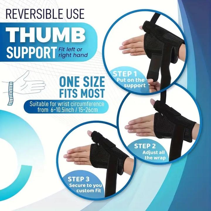 Actual product image Cbx Thumb brace, thumb splint One Size for left and right-handers (One size)