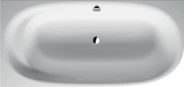 Duravit Bathtub CAPE COD 1900x900 1 back slope corner left white (205 l, 190 cm, 90 cm)