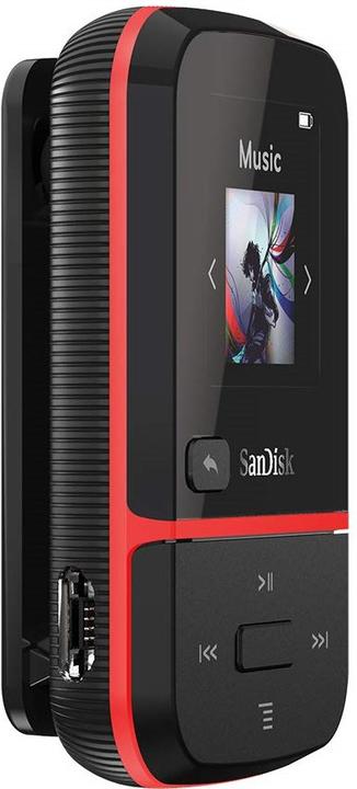 Produktbild SanDisk Clip Sport Go Red Global 32GB (32 GB)