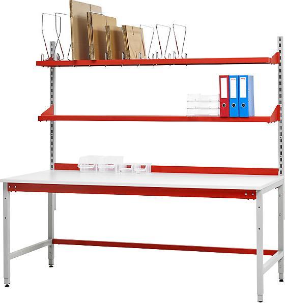 Image du produit Aldipro Systems Poste d'emballage complet, avec bloc de rangement et rehausse, h x l x p 780 x (200 cm, 94.40 cm)