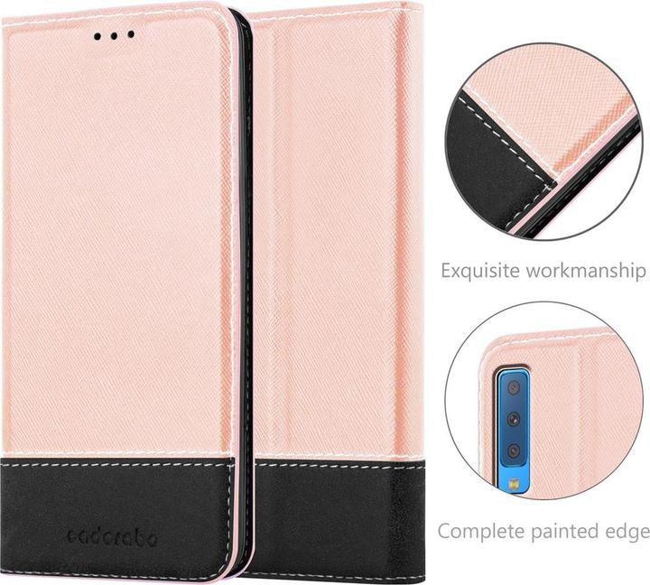 Productafbeelding Cadorabo X-Wallet hoes voor kunstleer pak (Samsung Galaxy A7 (2018))