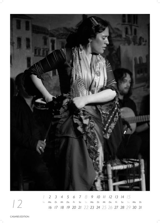 Actual product image Flamenco schwarz-weiss 2026 (German)