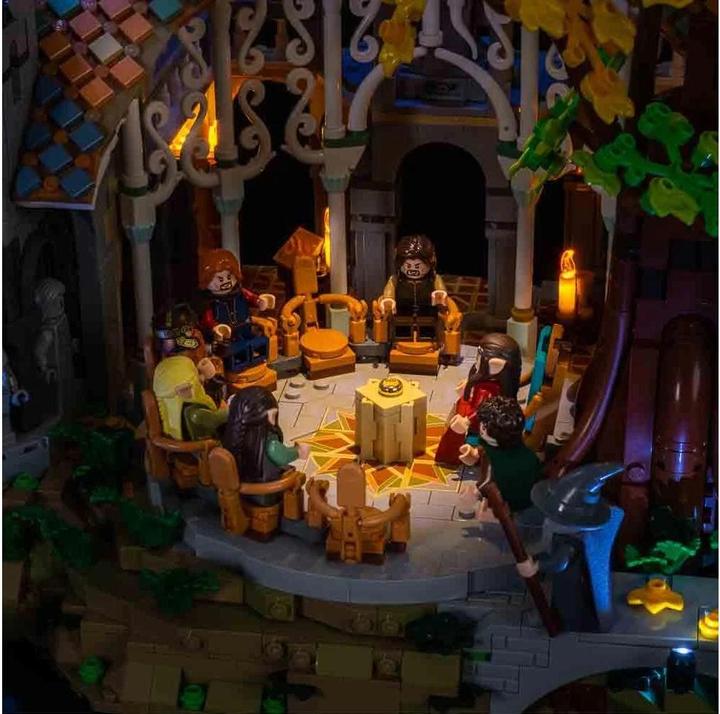Produktbild Light my bricks LED Licht Set für LEGO 10316 Der Herr der Ringe - Bruchtal