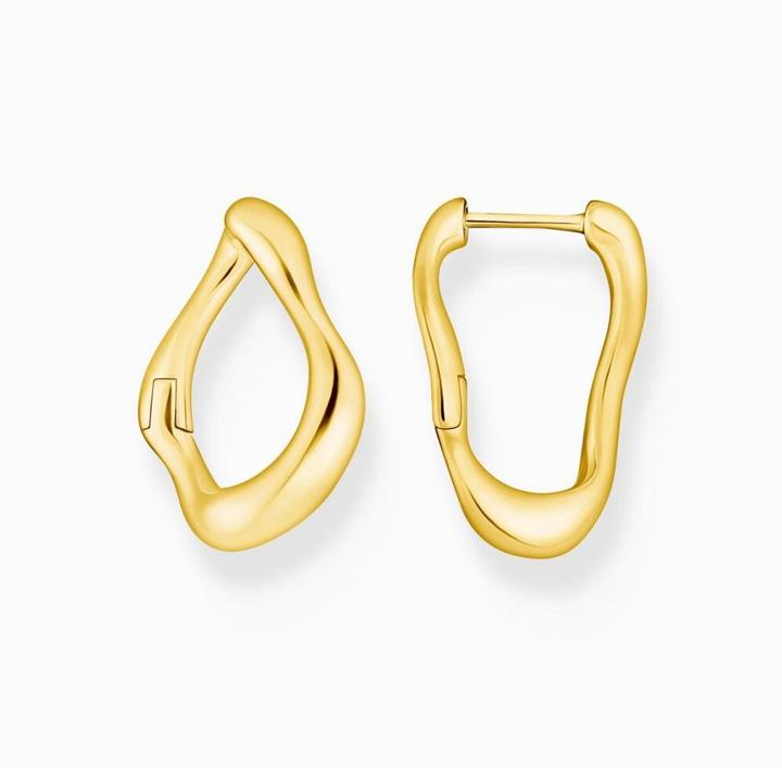 Immagine prodotto Thomas Sabo Creolen klein Natural Beauty vergoldet (Argento 925)
