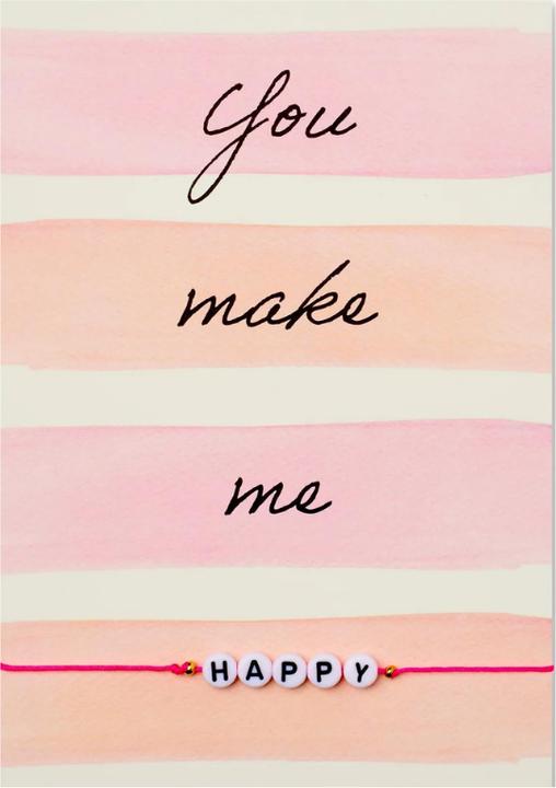 Image du produit by Vivi Bracelet You make me Happy - (16 cm)