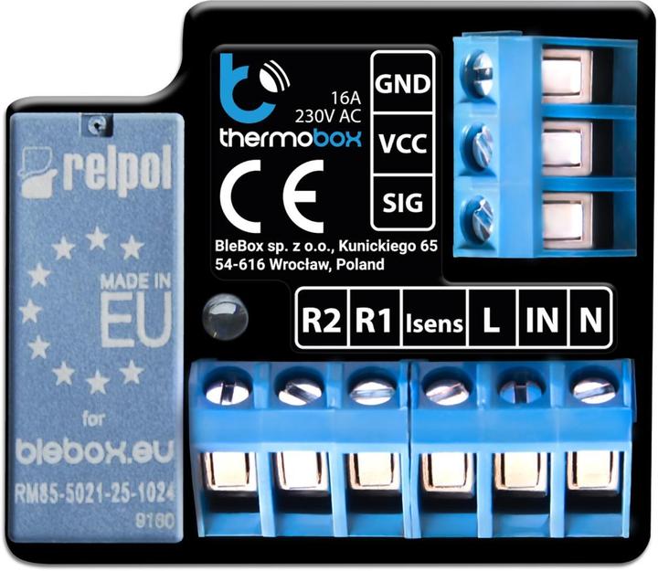 Actual product image BleBox thermoBox