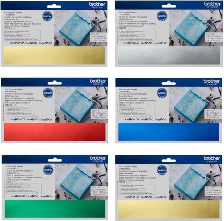 Actual product image Brother Scanncut transfer foil