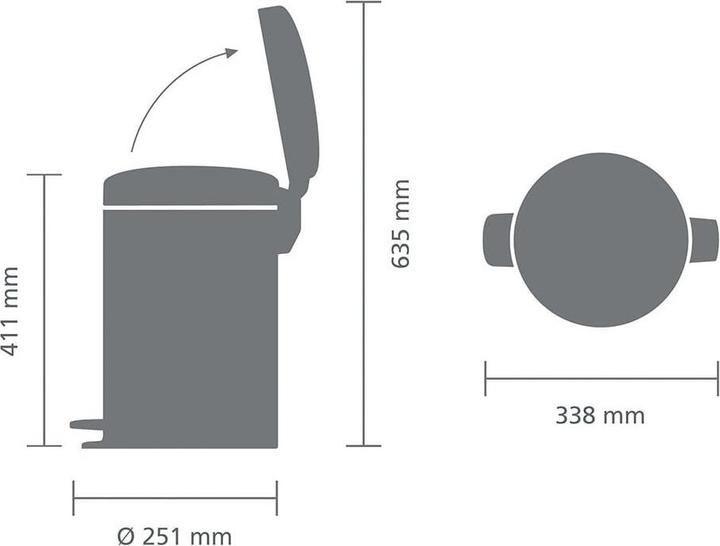 Actual product image Brabantia Newlcon (12 l)