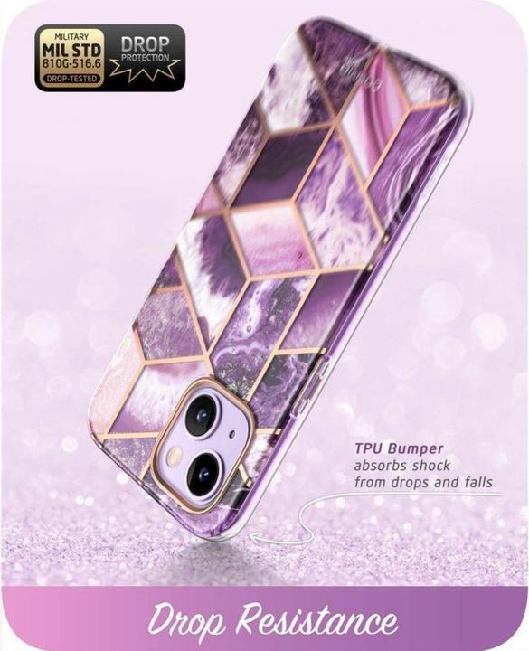 Image du produit Supcase Cosmo Iphone 14 Plus Marble Purple (Apple iPhone 14 Plus)