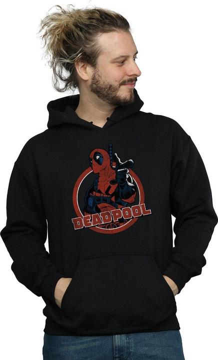 Produktbild Deadpool Gun Finger Kapuzenpullover (XL)