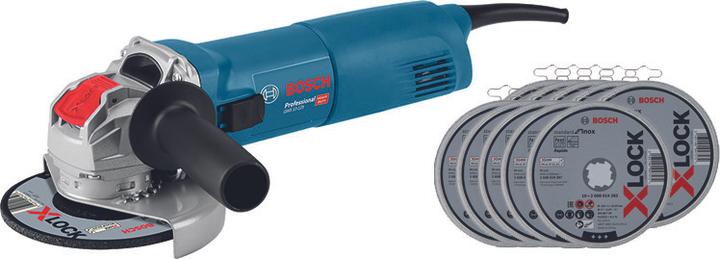 Bosch Professional Winkelschleifer BOSCH X-LOCK GWX 10-125 (1000 W)