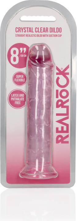 Image du produit RealRock Straight Realistic Dildo Suction Cup - 8" / 20