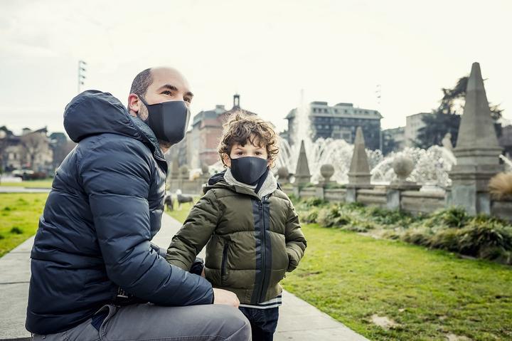 Immagine prodotto Banale Active Mask Bambini Grigio Scuro