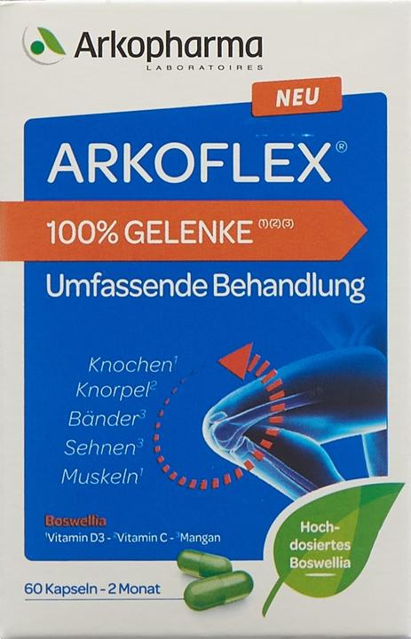 Immagine prodotto Arkopharma Arkoflex 100%Gelenke Kapseln (60 Pezzo/i, Pillole, 87 g)