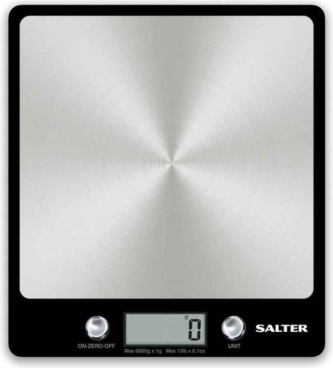Actual product image Salter 1241A BKDR Evo Digital Kitchen Scale black