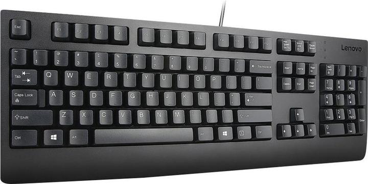 Produktbild Lenovo Keyboard USB TRDTNL KB BK GER (DE, Kabelgebunden)