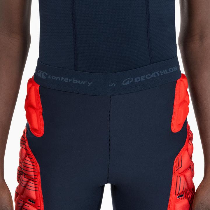 Image du produit Offload Short de protection Rugby pour enfants - Canterbury R500 bleu (12, 13, 14, Short de protection, Modèle unique)