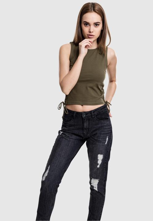Immagine prodotto Urban Classics Top con pizzo da donna (L)
