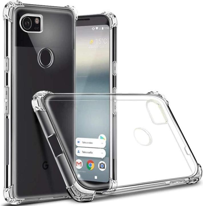 Produktbild Screenguard Google Pixel 2 XL Hülle Crystal Soft Airbag Bumper (Google Pixel 2 XL)