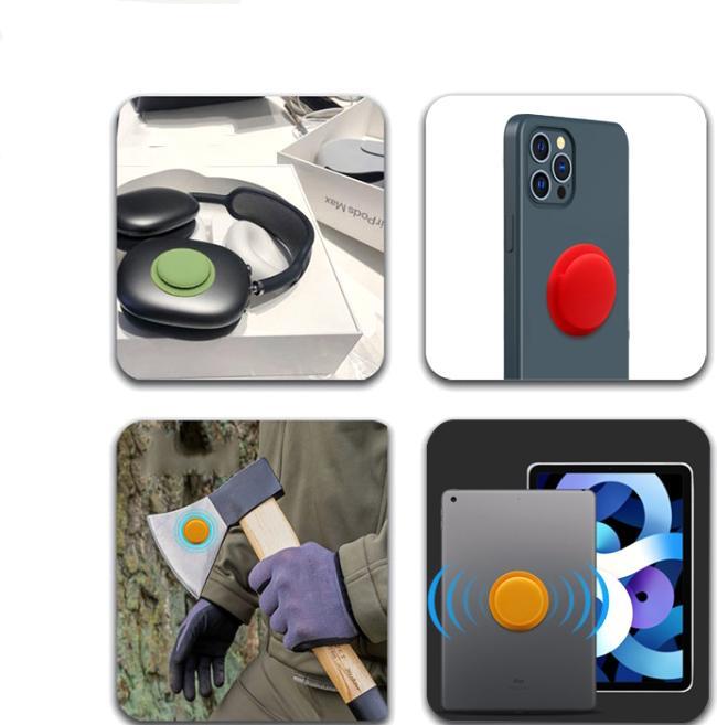 Immagine prodotto Ueli Express Supporto autoadesivo Apple AirTag in silicone nero
