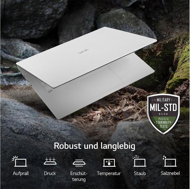 Actual product image LG Gram 14 (14", Intel Core i5-1240P, 16 GB, 512 GB, DE)